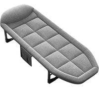 Tumbona plegable reclinable para jardín, exterior, interior, viajes, oficina, pesca, 200 x 65 cm, relajante portátil con diseño abatible