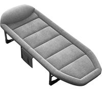 Tumbona plegable, silla reclinable de jardín, cama portátil de camping al aire libre, relajante de viaje para interior, exterior, oficina, pesca, 200 x 65 cm