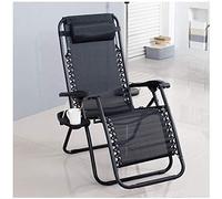 Tumbona Sillas reclinables para patio Chaise Longue NAP Tumbona Silla para la pausa para el almuerzo en la oficina Silla para ocio al aire libre Silla de playa Silla para la pausa para el almuerzo
