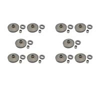 Tuminsi 10X de Cadena 3/8-7T Rueda Dentada del Borde con Motosierra Embrague Tambor para 45Cc 52Cc 58Cc Reemplazo de Piezas de Motor de Gasolina