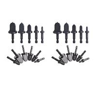 Tuminsi 22X Herramienta Prensado Tubo Cobre para Aire Acondicionado con Manejar Hexagonal, Juego Brocas Herramienta Prensado Conjunto Reparación Expansor Herramienta Abocardado Tubo