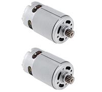 Tuminsi 2X GRS550VC Motor de CC de 14 Dientes 21500-29000RPM Motor de Taladro de Litio DC 21V para Destornillador de Eléctrica Recargable