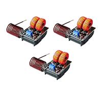 Tuminsi 3X Mini Máquina de Calentamiento ZVS Calentador de Controlador de Módulo de Placa de Calentamiento por Inducción de Alta Frecuencia de 120 W