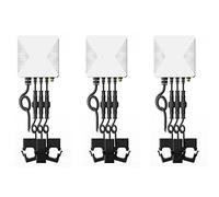 Tuminsi 3X Tuya Life Medidor de KWH de Energía WiFi Trifásico 80A 120A Pinza de Alimentación Transformador de Corriente Monitor de Aplicación (80A)