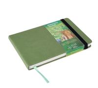 tumuarta Diario de acuarela, 14 x 21 cm, 300 g/m², 25% papel de algodón, prensa en frío, 24 hojas, 48 páginas, libros de dibujo de papel de acuarela para uso como bloc de medios mixtos de viaje sobre