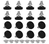Tunejoy Pata de Niveladora para Muebles Patas Regulables para Muebles Ajustables Tornillo de Pies de Sillas para Sofá Armario Escritorio M8 x 18 x 30mm 16 Piezas