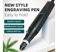 TUNGFULL-taladro grabador, Mini herramientas de taladro manual, Mini herramientas de trabajo de madera Dremel, juego de accesorios de molienda eléctrica Only Drill