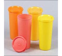 Tupperware Juego de 4 vasos jumbo de 470 ml