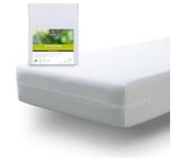 Tural - Funda de colchón 135x190/200 cm | Protector Impermeable y Transpirable | Cubre colchón Anti ácaros con Cremallera | Certificado Oeko-Tex