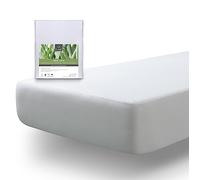Tural Protector de Colchón Impermeable Aloe Vera | Funda Ajustable Tipo Sábana | Rizo Algodón Blanco | 90x190/200 cm