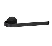 Turbo-Loc® Bivio Black - Toallero de Pared de Aluminio Mate para Guardar Toallas sin taladrar