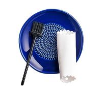 TURBO PRODUKTE Juego de rallador de cerámica, incluye pelador de ajo y cepillo, ideal para ajo, jengibre y limones, apto para lavavajillas, 1 unidad