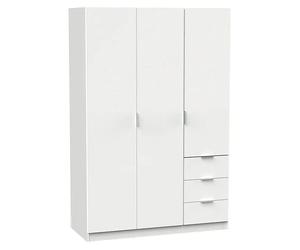 Turín Armario para ropa (L x An x Al: 50 x 120 x 180 cm, Blanco)
