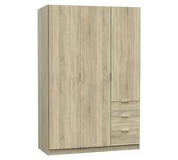 Turín Armario para ropa (L x An x Al: 50 x 120 x 180 cm, Roble)