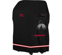 Turtle Life Cubierta para Parrilla de Barbacoa, 32 Pulgadas, Resistente al Agua, 2 quemadores, para Parrilla de Gas Weber Spirit Char-Broil, no se decolora en 2 años, Color Negro
