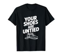 Tus Zapatos están desatados Camiseta gráfica económica