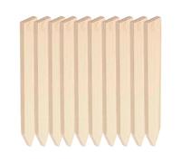 Tutores De Madera Para Jardín 10 Estacas Rústicas Estables Para Señales | Estacas Y Soportes Para Plantas De Jardín Para Jardín, Plantas, Árboles, Cercas, Topografía, Marcaje, Límites Y