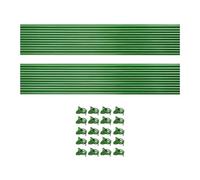 Tutores para Plantas Juego De 22 Pinzas Reutilizables Para Fijación De | Estacas Para Plantas De Interior Con Clips Para Verduras Tomate Pimiento Fresa Bonsái Y Alfeizar Balcón Patio Invern