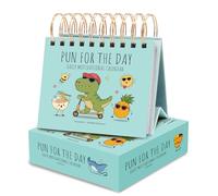 Tuxuseo Calendario permanente 2026 con frases motivacionales - Decoración de escritorio con citas positivas para el hogar y la oficina