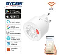 Tuya-Sensor de Gas Natural para el hogar, Detector de fugas de Gas GLP inteligente, Wifi, protección contra incendios UK
