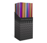 TV Papel de regalo metalizado gofrado liso en rollo 0,7x1,5 m