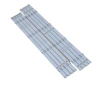 TVAAGHBCBR 8 unids/Set Tira de LED for iluminación Trasera Compatible for LG 49UH652V 49UH65_UHD_A B SSC_49inch_UHD_AB_REV00_151030 HC490DGN-ABRC1-214X EAV63452401