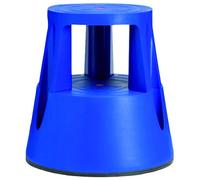 TWINCO Taburete Twin Lift 2 Peldaños con Ruedas Azul