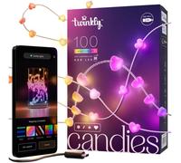 Twinkly candies - cadena de luces de navidad con 100 led rgb - control