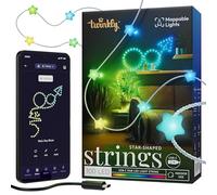 twinkly Cadena de luces de Navidad Twinkly Candies 100 LED RGB 6 m USB-C Control por App Estrella