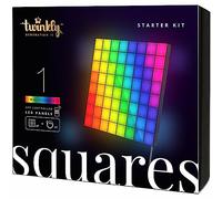 Twinkly Panel maestro cuadrado, panel LED RGB, incluye 1 panel principal y fuente de alimentación USB-C, compatible con HomeKit, Alexa y Google Home, luces de juego y transmisión, más de 16 millones