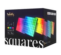 Twinkly RGB-Escuadra negra, IP20, 1+5 Starter Set
