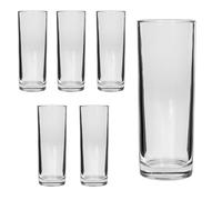 TWO TIGERS Vaso de Tubo 310ml. Pack 6 Vasos 6x16cm. Vasos Tubo, Cubata para Hostelería, Restaurantes, Bar, Discotecas, Hoteles, Cafeterías, Eventos (310ml 6Uds)