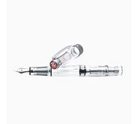 Twsbi Diamond 580 ALR - Pluma estilográfica de níquel gris, plumín F