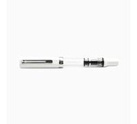 Twsbi Eco Fine (F) - Pluma estilográfica, color blanco