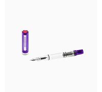 Twsbi Eco Transparent Purple Pluma F - Pluma estilográfica