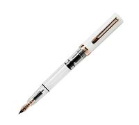 Twsbi Eco White & Rose Gold - Pluma estilográfica M