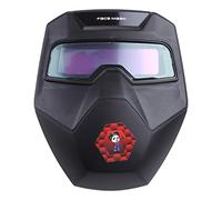 TX-R01 - Gafas de soldadura de oscurecimiento automático, pantalla ancha, lentes de luz variable automática, ligeras, bloqueo de luz del 99%, máscara de soldadura, casco, lente de oscurecimiento