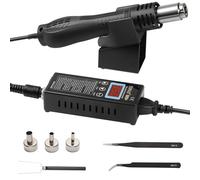 TXINLEI 8858+ 110V 680W SMD Pistola de aire caliente Estación de soldadura Estación de soldadura 3 boquillas Herramienta de reparación de teléfono móvil
