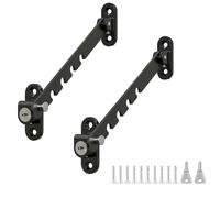 txuzong Limitador de Ventana con Cerradura 2 Piezas - Restrictor Ajustable en Acero Inoxidable - Bloqueo de Seguridad para Ventanas - Compatible con la Mayoría de Ventanas