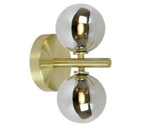 Tycho Aplique de pared Gold (56 W, L x An x Al: 12 x 12 x 22 cm, Oro, G9)
