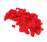 TYCIONG Confeti de Corazón Rojo 8 Paquetes de Confeti de Papel Degradable Ecológico para Suministros de Decoración de Fiesta de Propuesta de Boda