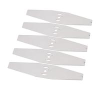 Tyenaza 5 Piezas Cuchillas de Metal para Desbrozadora de Césped, Cuchillas de Repuesto para Desmalezadoras, Cuchillas para Cortacésped, Cuchilla de Punta de Carburo, para Cortar Zarza o Vegetación