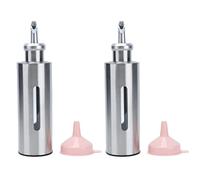 Tyenaza Oil Dispenser Bottle, Stainless Steel Easy Refill and Cleaning Modern Olive Oil Dispenser for Vinegar Sauce
