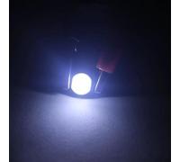 TYKGSQIP 12PCS 3V diodo emisor LED de alta potencia,chip LED de 1W 3W de alto lúmen,2700K/Blanco frío,linterna DIY MR16 GU10 Spotlight,Disipador de Aluminio Sin Estrella(3W/Blanco 15000K)