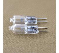 TYKGSQIP Bombillas halógenas G4 24V 10W 20W 35W, bombilla regulable T3 JC de base bipin, blanca cálida para candelabro, microscopio de laboratorio Instrumentos ópticos (20pcs/24V-10W)