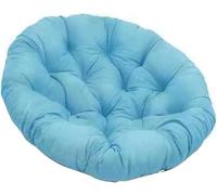 tylxayoxa Silla Impermeable Mecedora Cesta Colgante Cojín Redondo For Hamacas Sillas De Interior Y Exterior(Blue2,70x70cm)