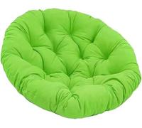 tylxayoxa Silla Impermeable Mecedora Cesta Colgante Cojín Redondo For Hamacas Sillas De Interior Y Exterior(Green,90x90cm)