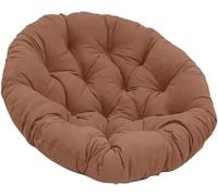 tylxayoxa Silla Impermeable Mecedora Cesta Colgante Cojín Redondo For Hamacas Sillas De Interior Y Exterior(B,70x70cm)