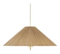 GUBI Lámpara de techo 1972 Ø60 cm Bambú-latón