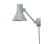 Type 80 W2 Lámpara de Pared Con Cable Gris Niebla